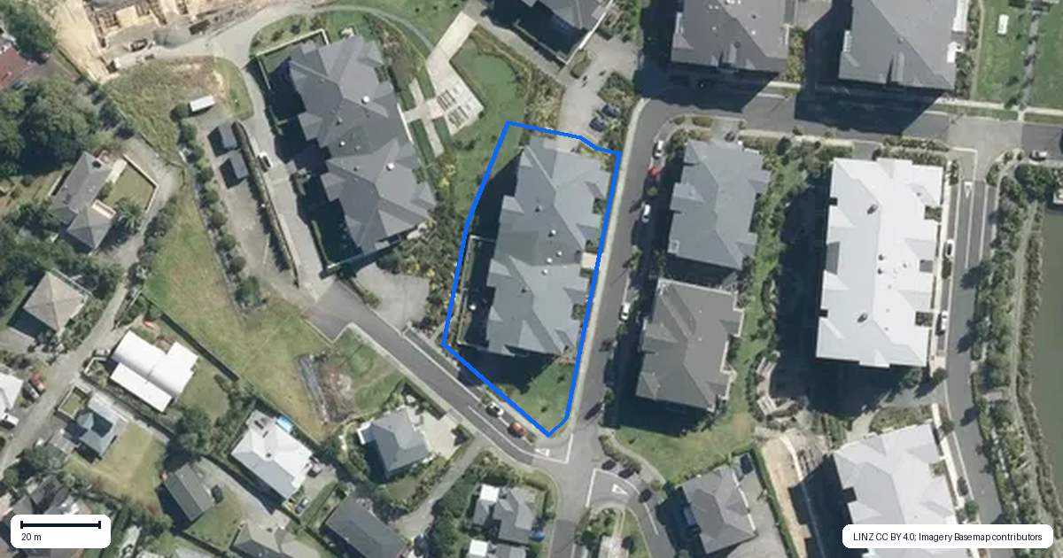 Property context map for 117 Panorama Heights, Orewa