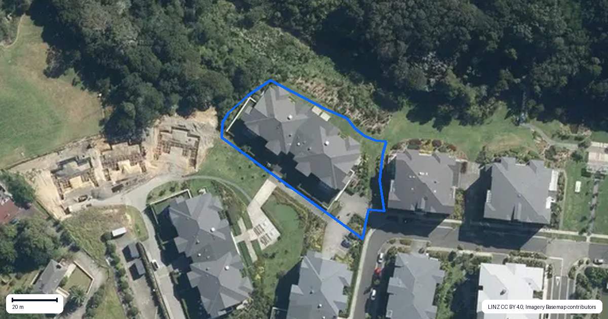 Property context map for 138 Eaves Bush Parade, Orewa
