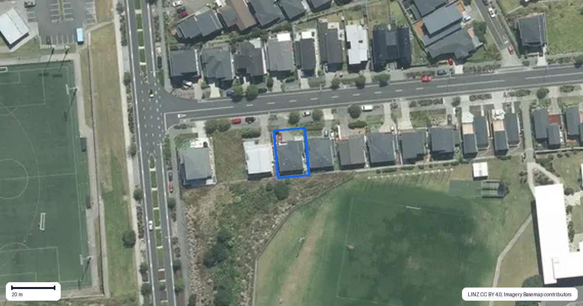 Property context map for 34 Cavalli Road, Long Bay, Auckland