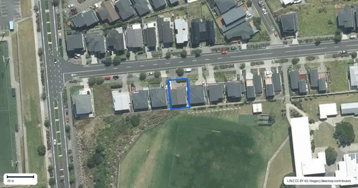 Property context map for 30 Cavalli Road, Long Bay, Auckland