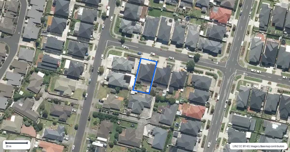 Property context map for 3 Puoro Street, Flat Bush, Auckland