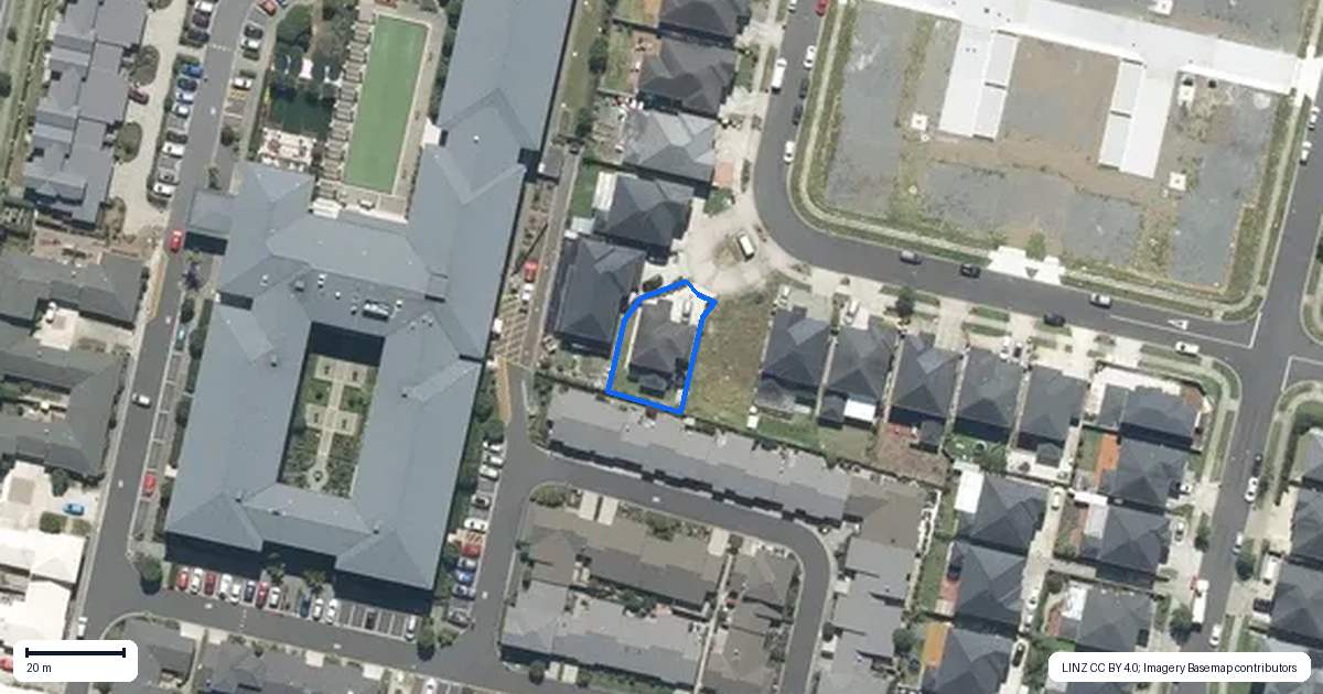 Property context map for 15 Kawa Drive, Flat Bush, Auckland