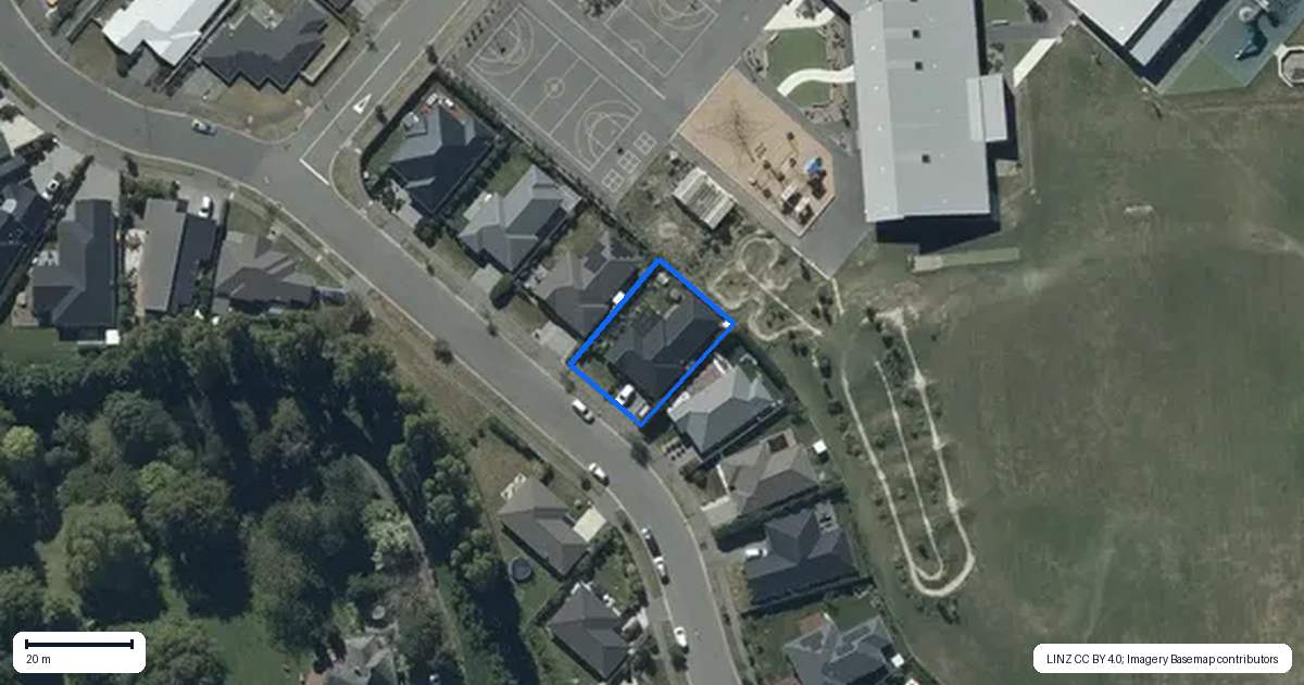 Property context map for 46 Tongariro Street, Halswell, Christchurch