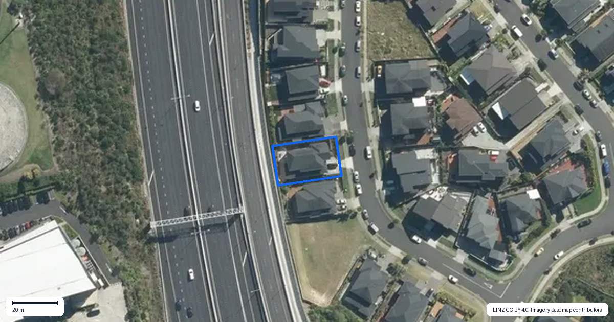 Property context map for 38 Colliston Rise, Pinehill, Auckland