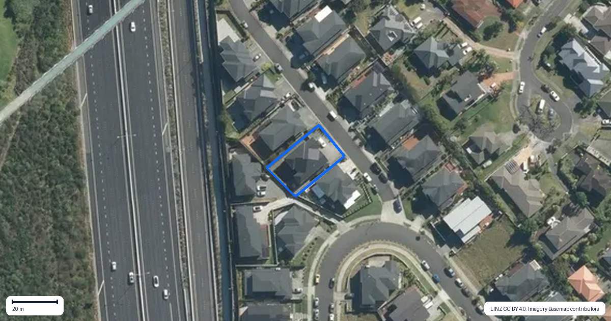 Property context map for 3 Coxton Lane, Pinehill, Auckland