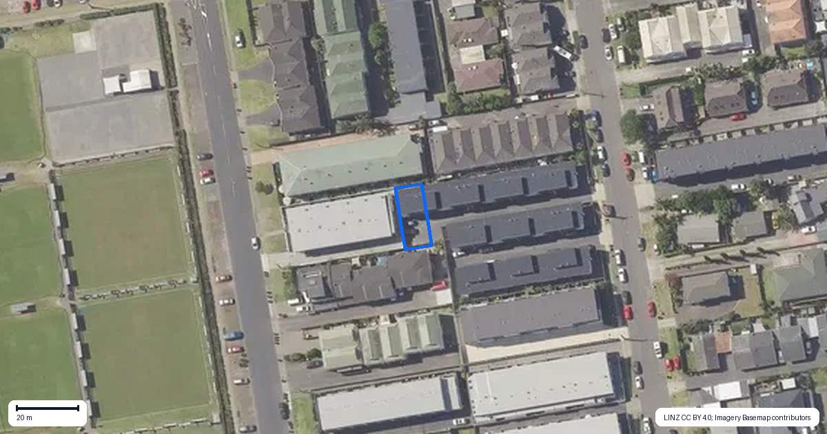 Property context map for 8/34 Miro Street, Mount Maunganui
