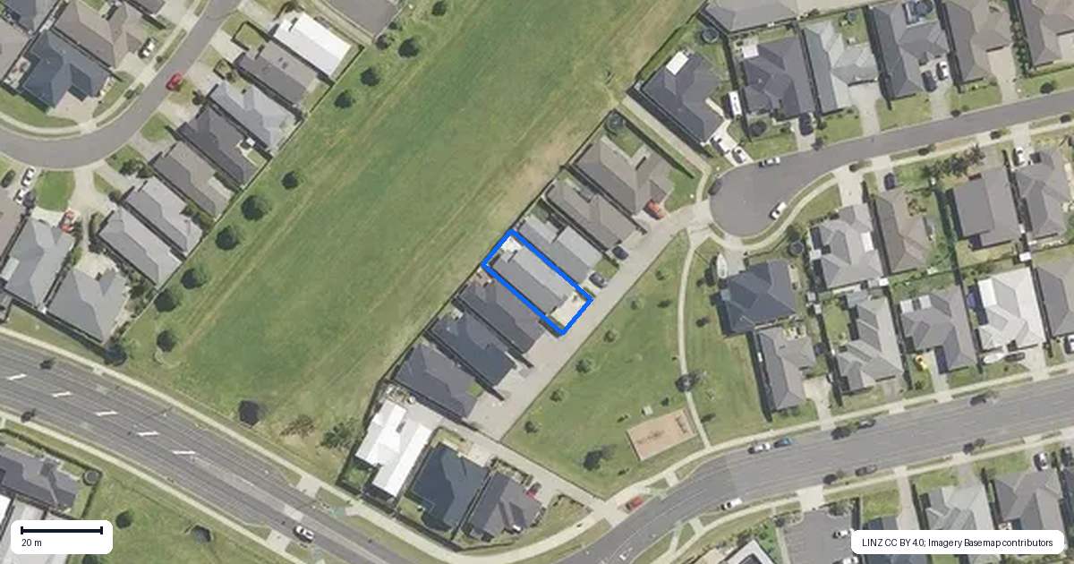 Property context map for 32 Batty Street, Papamoa Beach, Papamoa