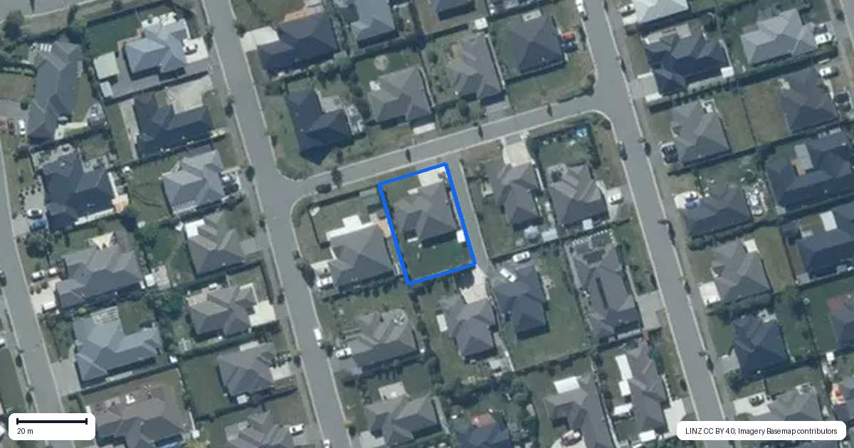 Property context map for 4 Cloverlea Court, Rolleston