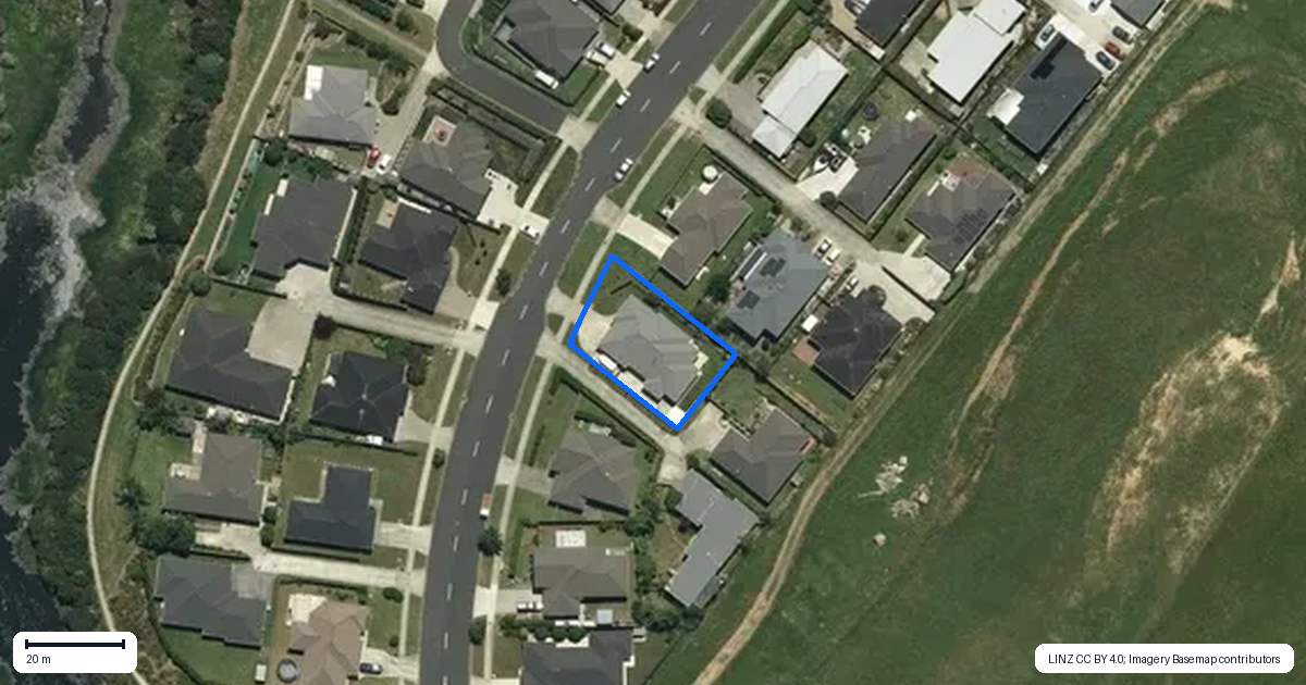 Property context map for 24 Hillpark Drive, Pokeno