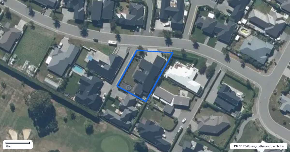 Property context map for 13 Carnaveron Drive, Lincoln