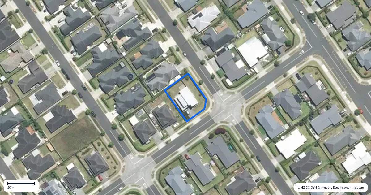 Property context map for 7 Kabardin Street, Karaka, Papakura