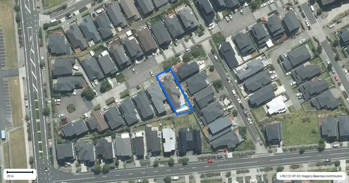 Property context map for 16 Turutu Place, Long Bay, Auckland