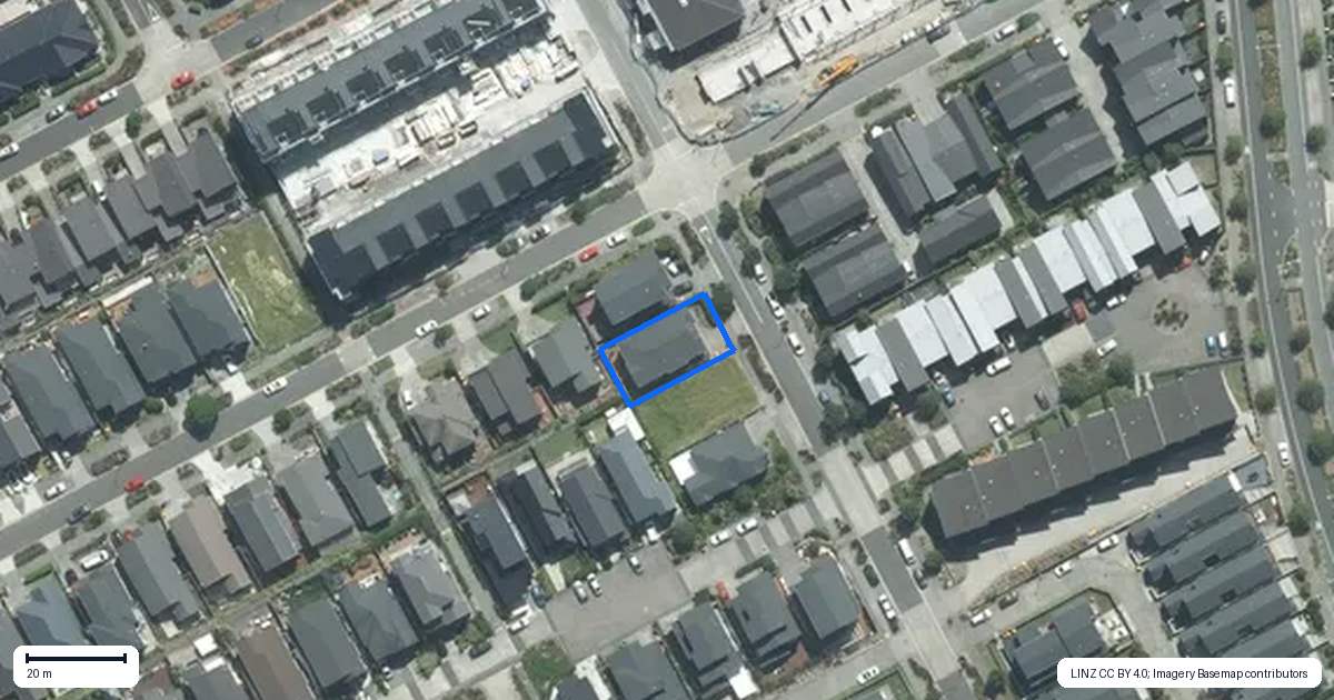 Property context map for 20 Pennant Street, Long Bay, Auckland