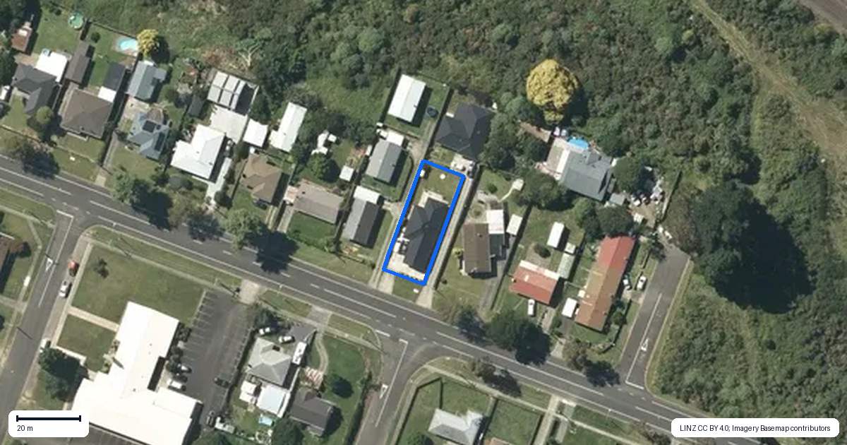 Property context map for 61 Havelock Road, Ngaruawahia