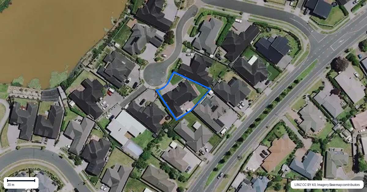 Property context map for 5 Cordelia Court, Flagstaff, Hamilton