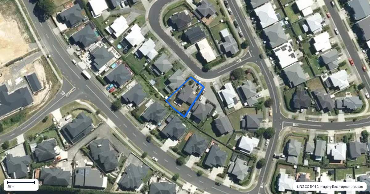 Property context map for 10 Arthur Rolfe Lane, Swanson, Auckland