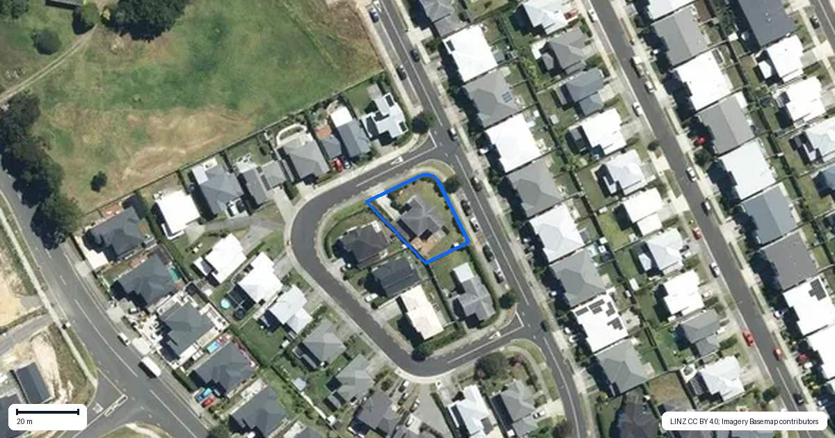 Property context map for 9 Arthur Rolfe Lane, Swanson, Auckland