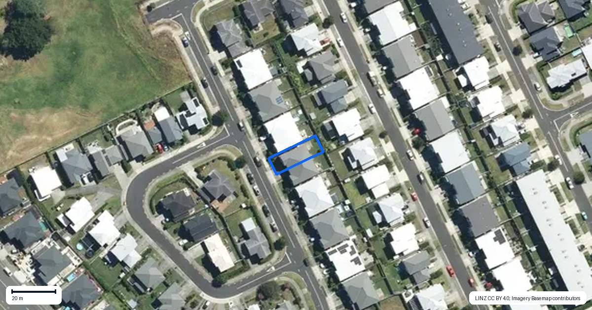 Property context map for 25 Forbes McCammon Drive, Swanson, Auckland