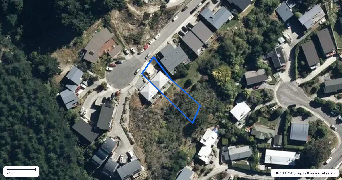 Property context map for 58A Dart Place, Fernhill, Queenstown