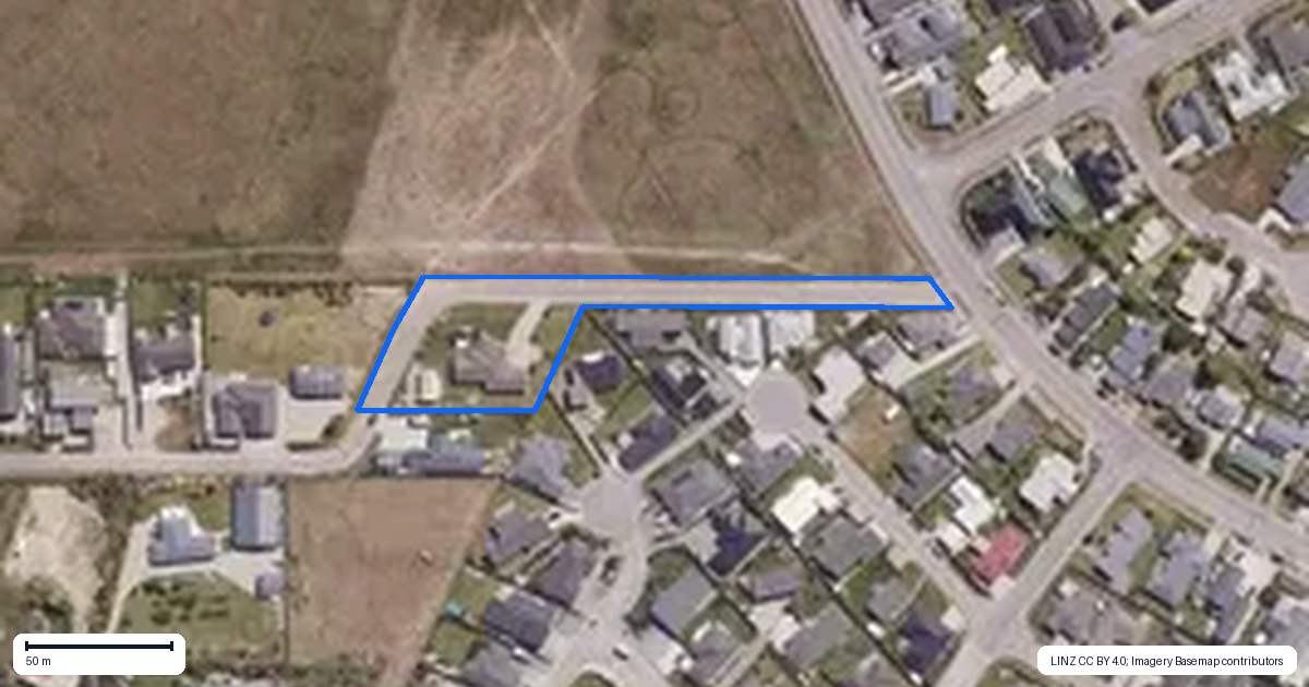 Property context map for 1 Madison Lane, Cromwell