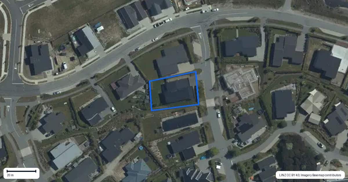 Property context map for 25 Matipo Street, Wanaka