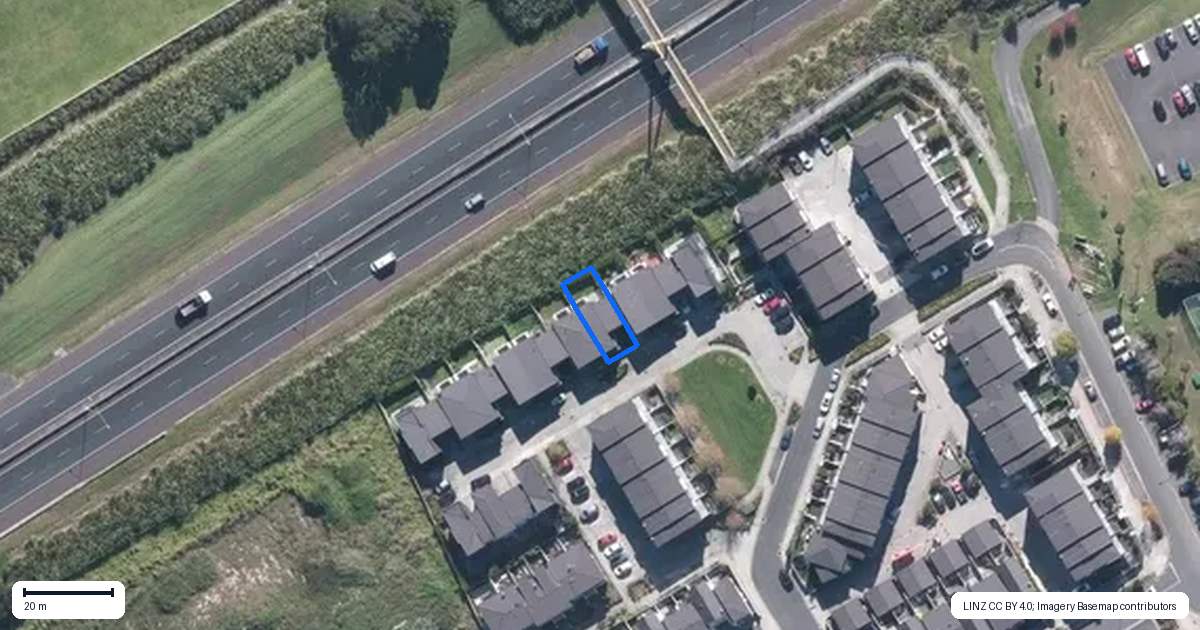Property context map for 21 Carder Court, Hobsonville, Auckland