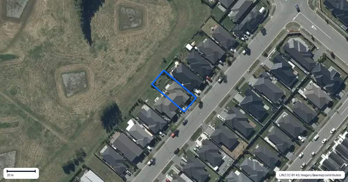 Property context map for 46 Murphys Road, Halswell, Christchurch