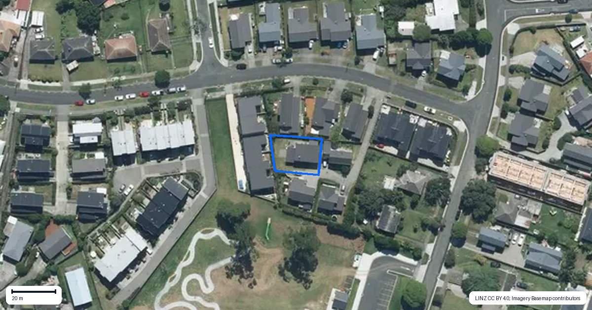 Property context map for 31C Melling Street, Glen Innes, Auckland