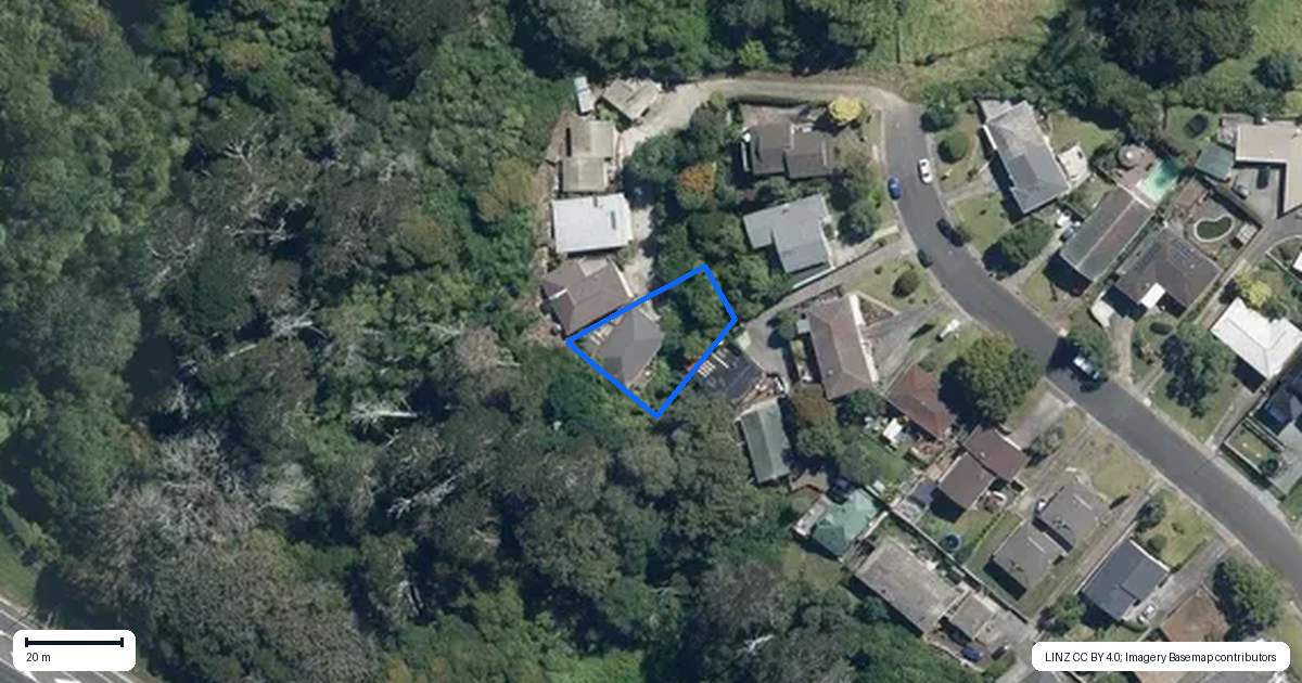 Property context map for 58A Bel Air Drive, Hillsborough, Auckland