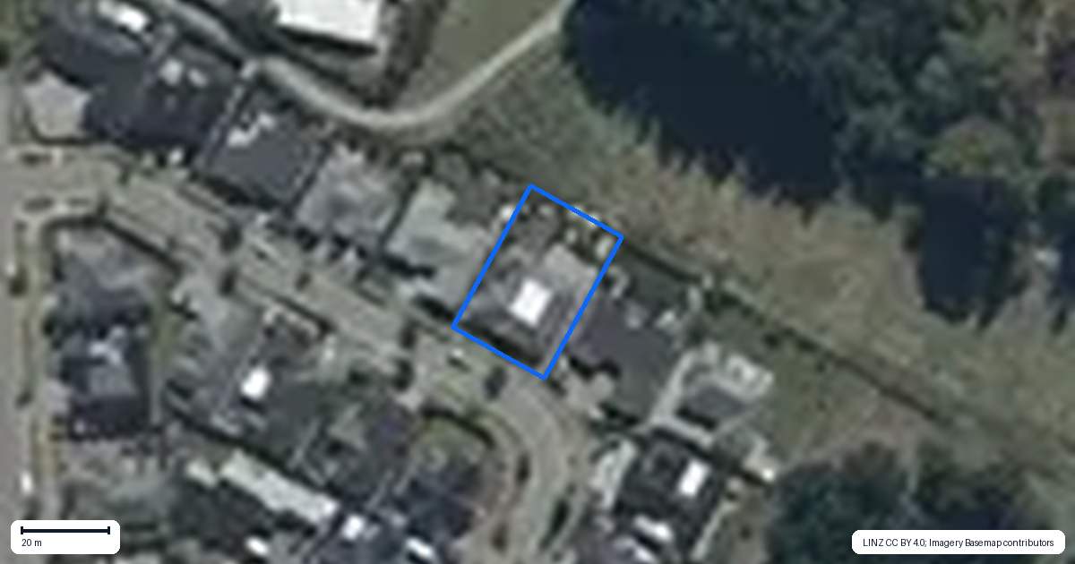 Property context map for 11 Kohunga Crescent, Bottle Lake, Christchurch