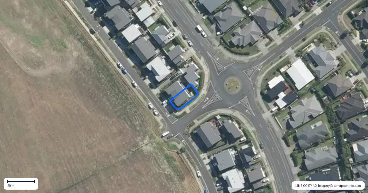 Property context map for 45 Andrew Jack Road, Silverdale