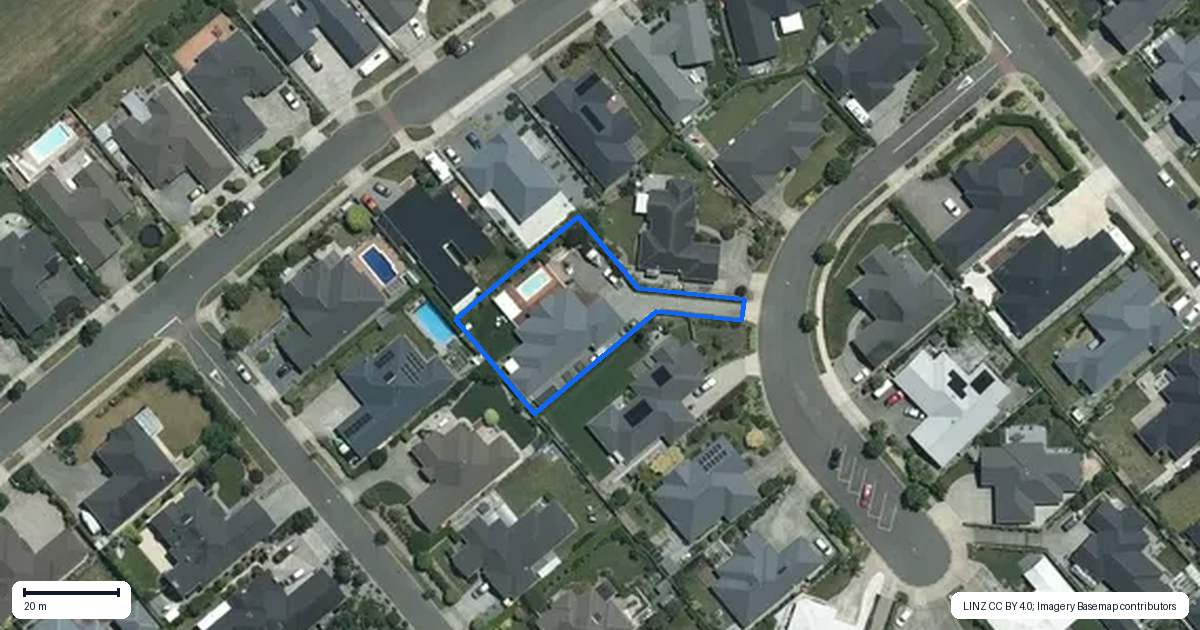 Property context map for 8 Boysenberry Grove, Richmond
