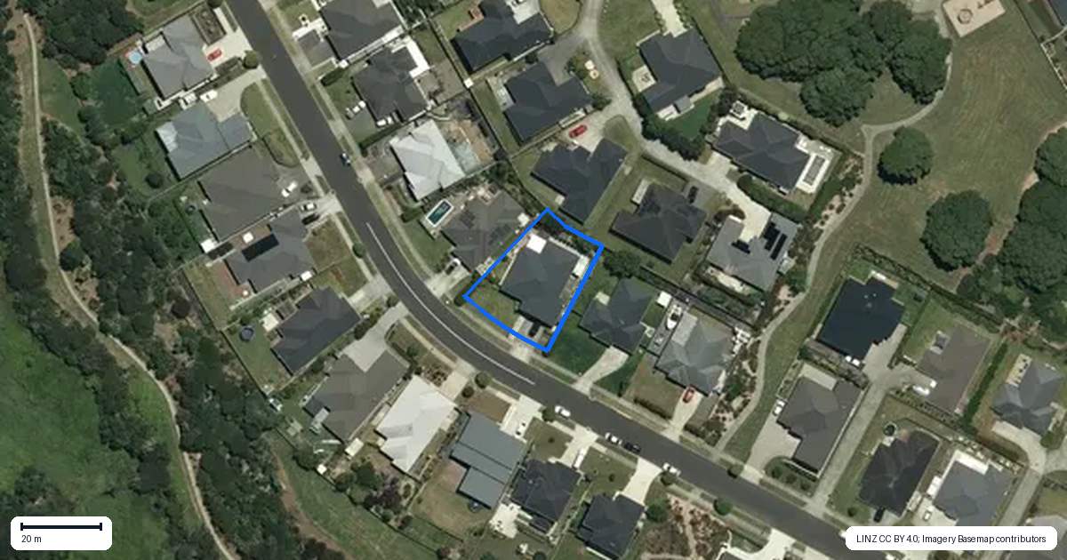 Property context map for 19 Raithburn Terrace, Pokeno