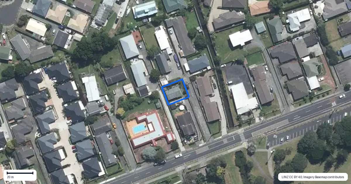 Property context map for 47A Riverside Road, Orewa