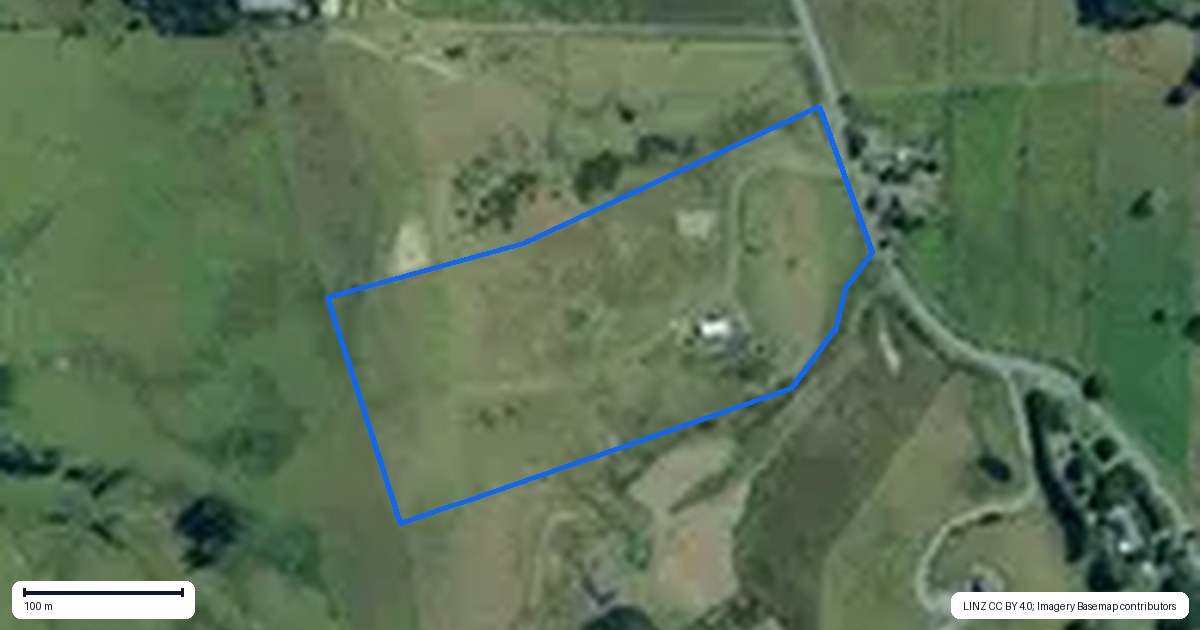 Property context map for 46 Fryer Road, Kaitaia