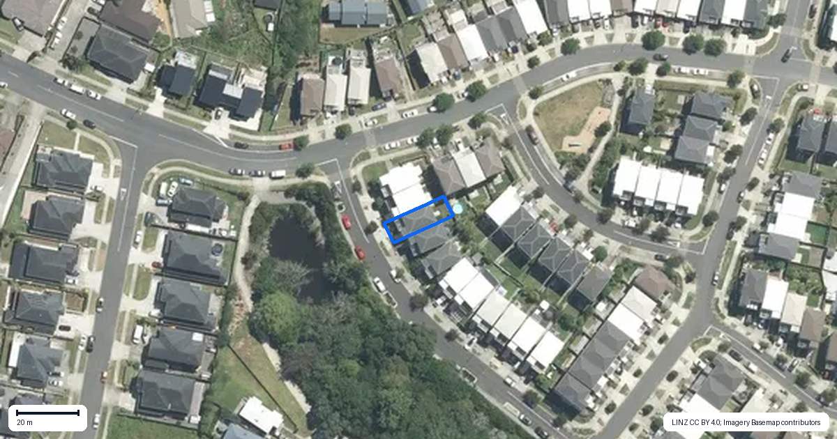 Property context map for 6 Fernly Rise, Flat Bush, Auckland