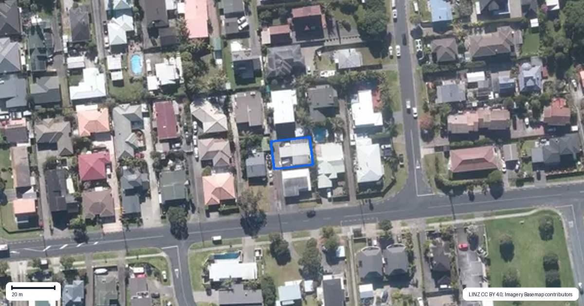 Property context map for 69 Bay Street, Red Beach, Whangaparaoa