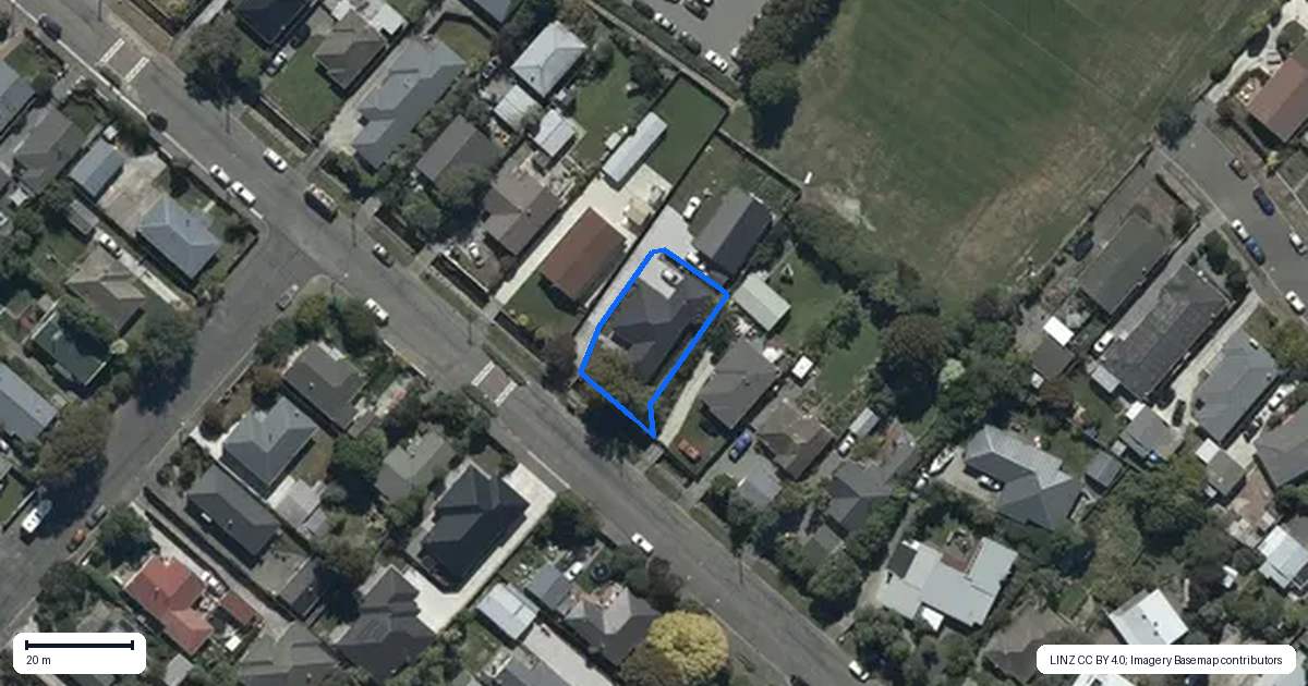 Property context map for 27A Aylesford Street, Mairehau, Christchurch