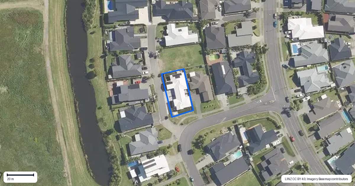 Property context map for 2 Senecio Way, Papamoa Beach, Papamoa