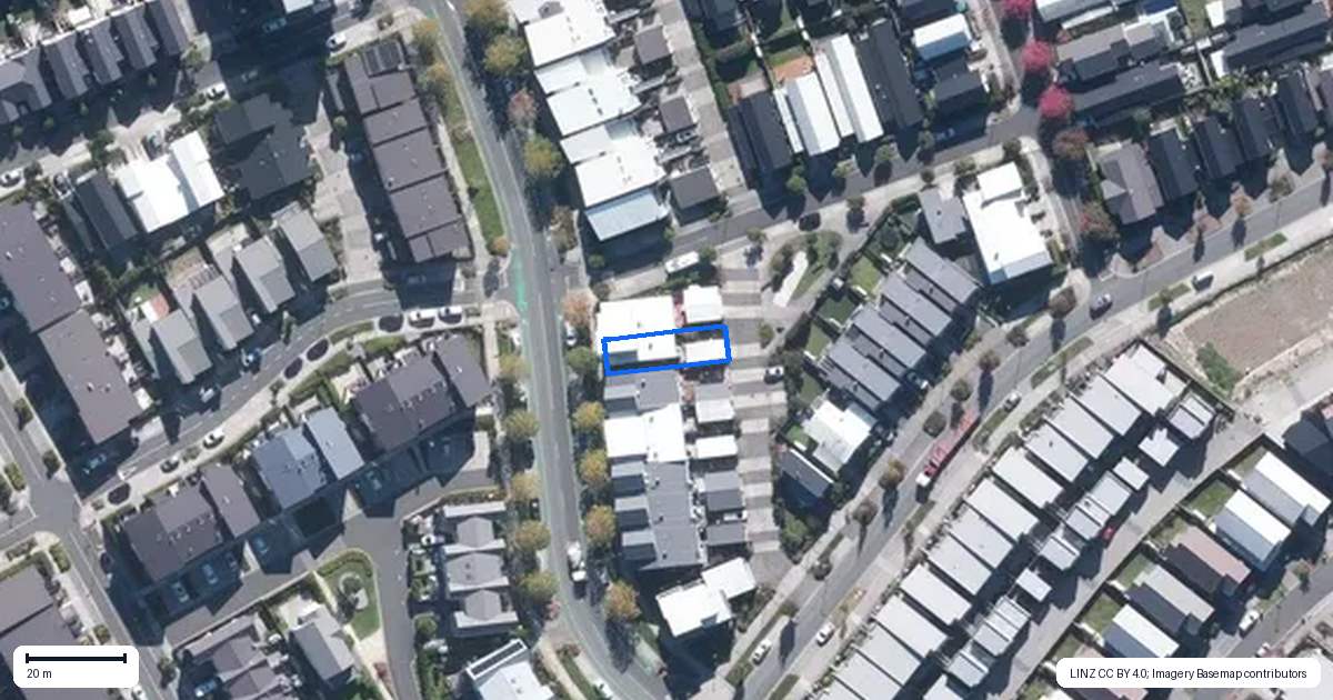 Property context map for 110 Squadron Drive, Hobsonville, Auckland
