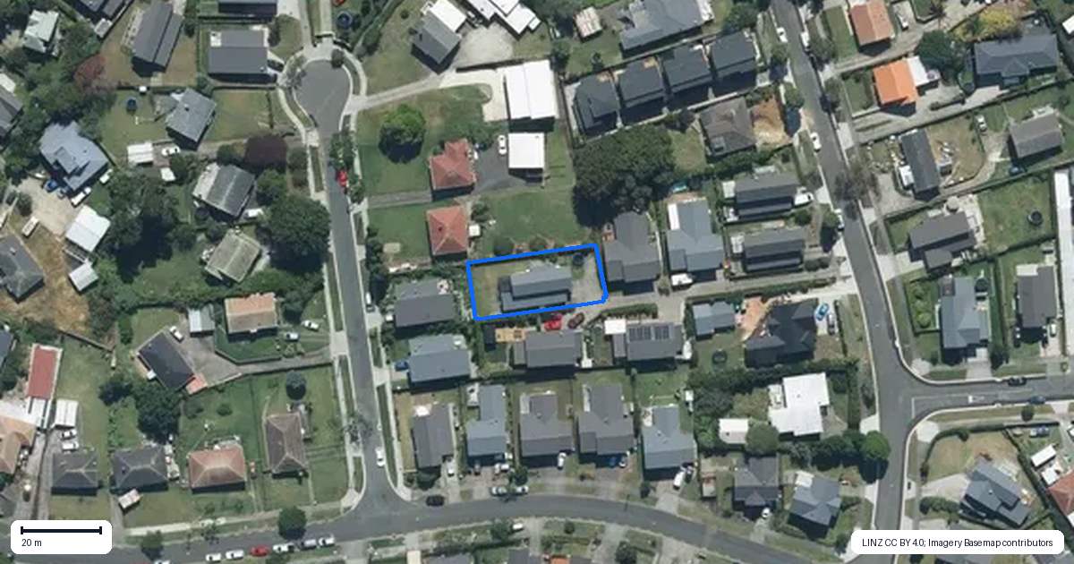 Property context map for 61C Castledine Crescent, Glen Innes, Auckland