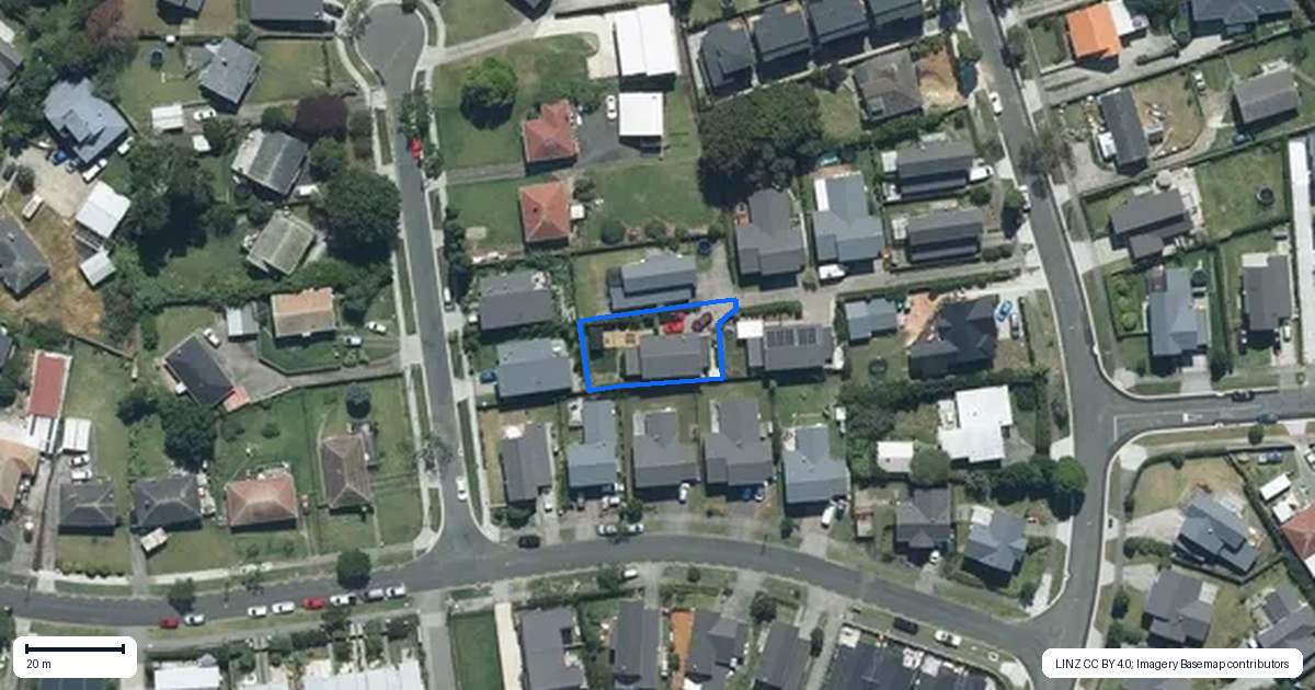 Property context map for 61D Castledine Crescent, Glen Innes, Auckland