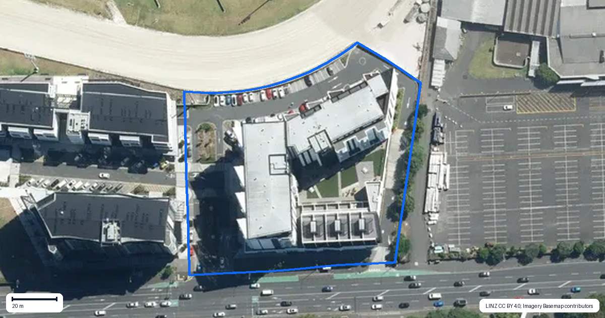 Property context map for 602/223A Green Lane West, Epsom, Auckland