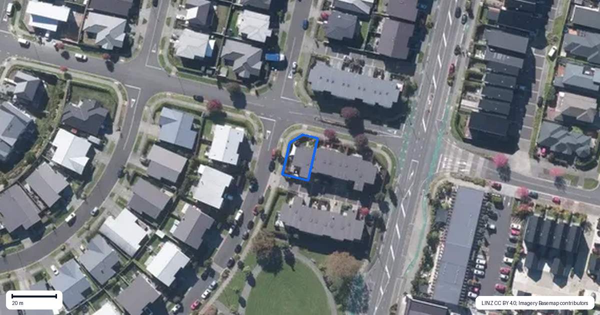Property context map for 10 Harewood Street, Whenuapai, Auckland