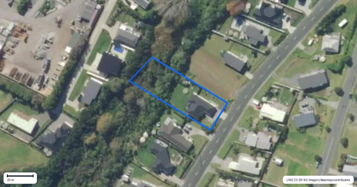 Property context map for 16 Jack Boyd Drive, Mangawhai Heads, Mangawhai