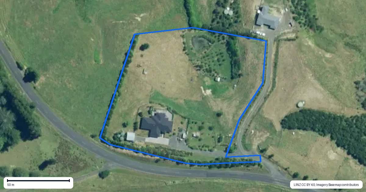 Property context map for 992A Glen Murray Road, Rangiriri, Te Kauwhata
