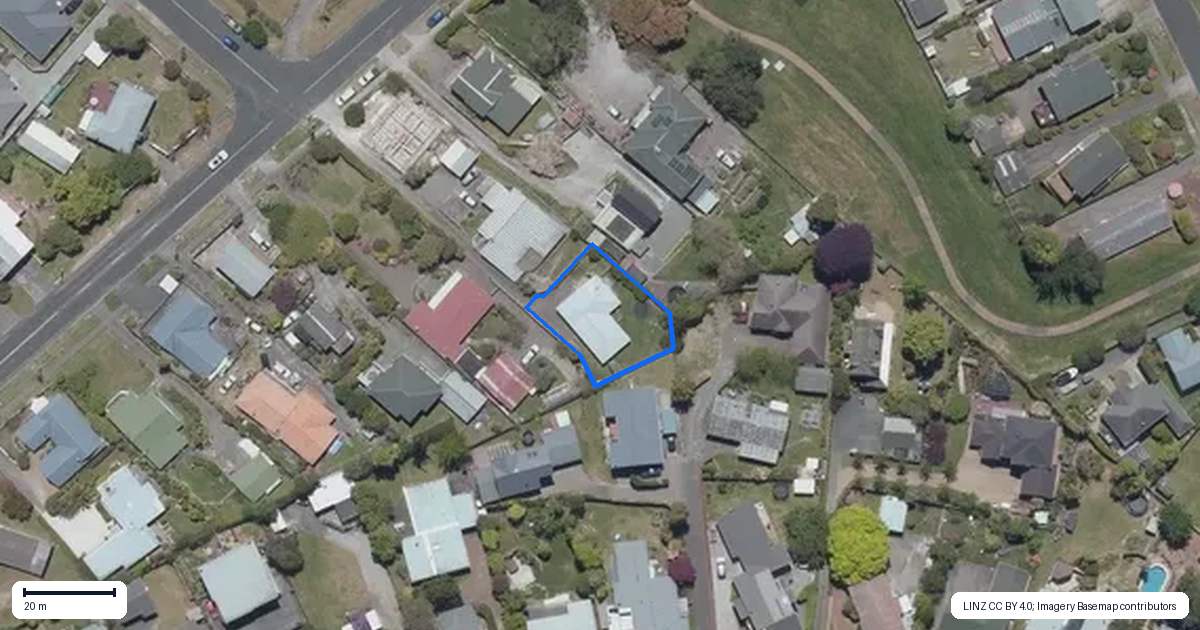 Property context map for 73C Gillies Avenue, Taupo