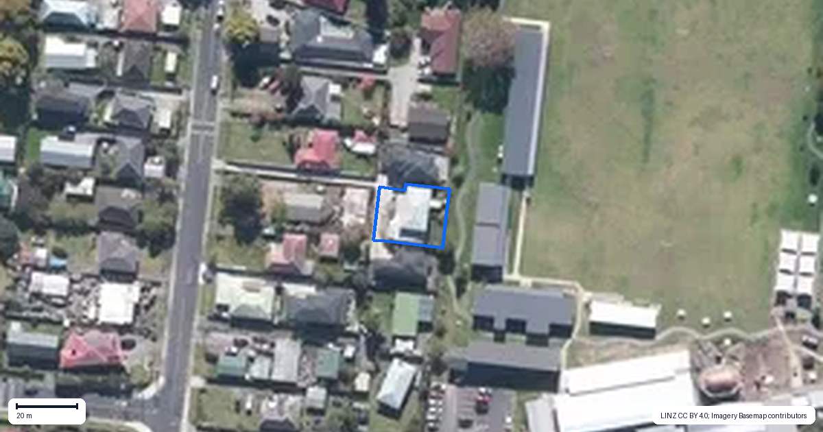 Property context map for 38B Fairdene Avenue, Henderson, Auckland