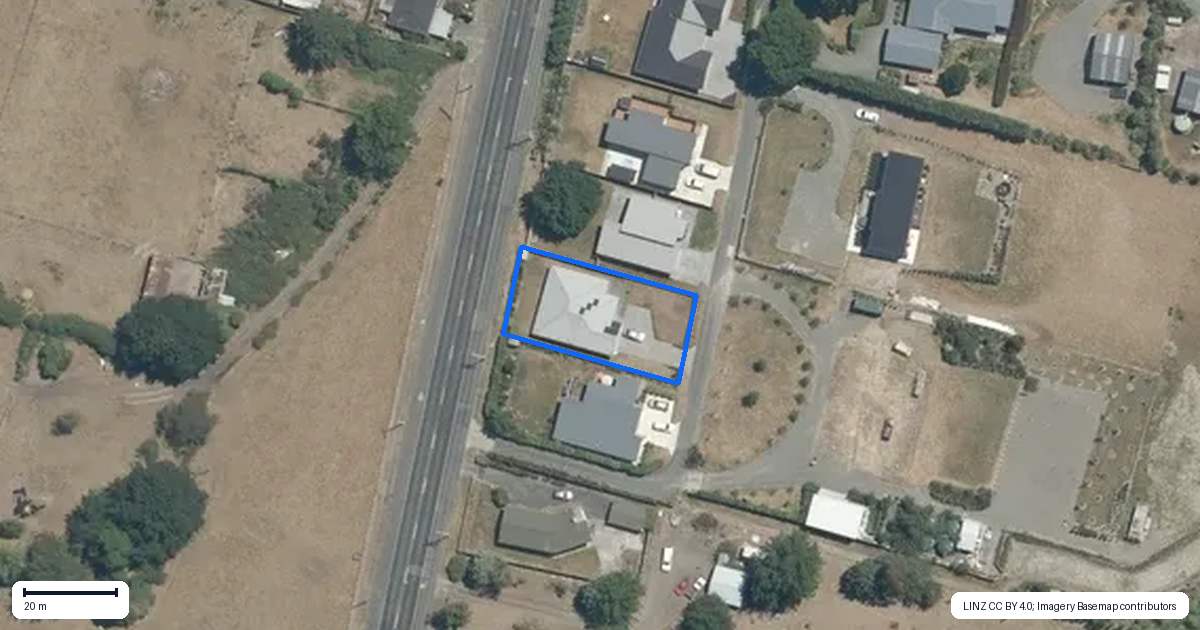 Property context map for 3 Arabella Way, Waipukurau