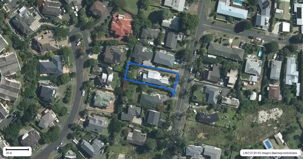 Property context map for 27 Sierra Street, Glendowie, Auckland